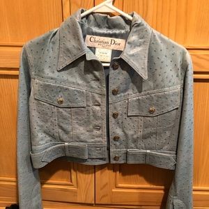 Christian Dior lambskin jacket sz 6